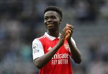 Góò Saka yọwọ́ kílàńkó Madrid láwo